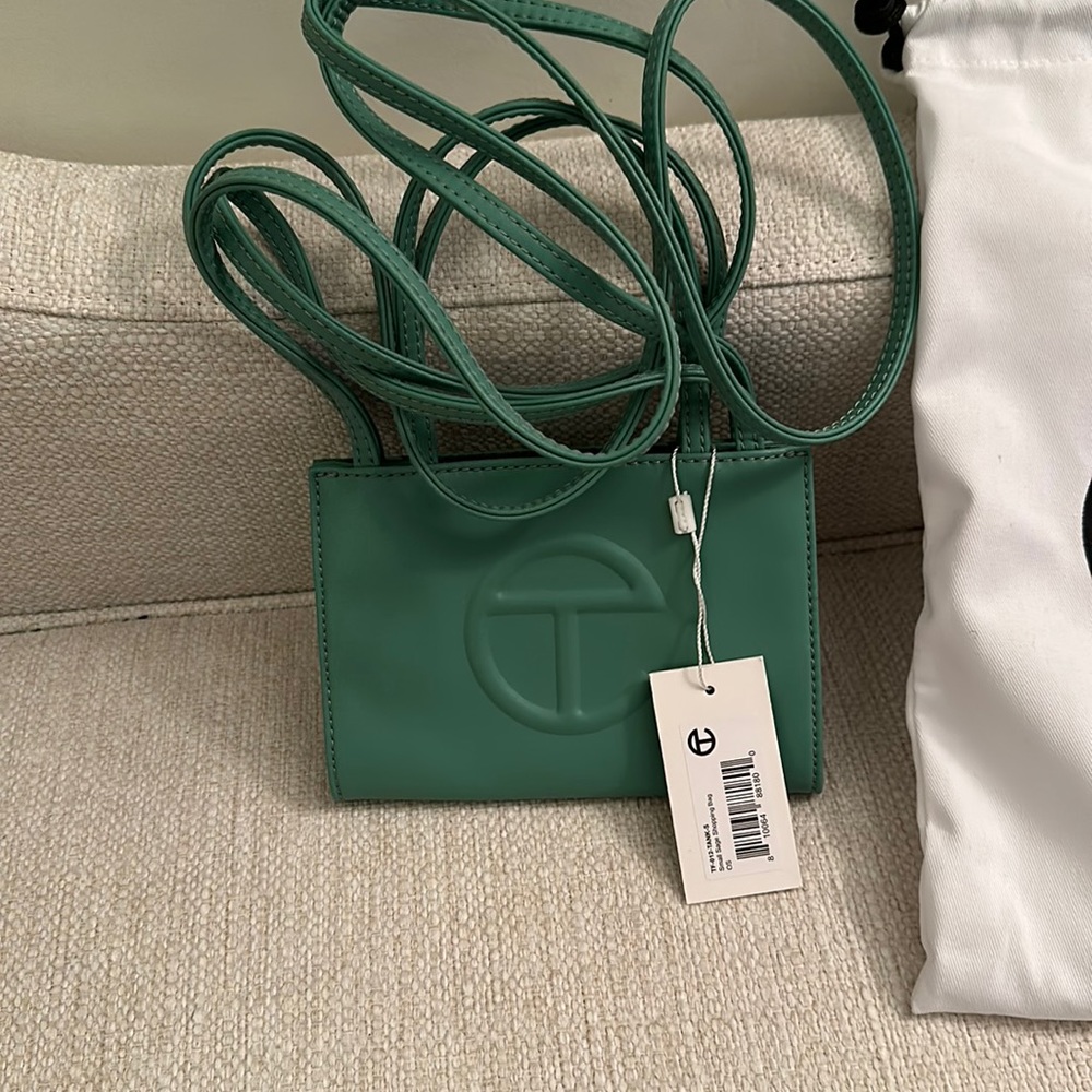 Small Sage Green Telfar Bag